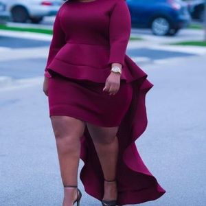Beautiful Burgundy formal dress